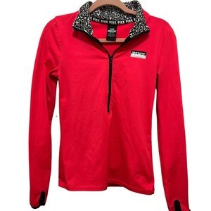 PINK BY VS FLEECE ACTIVE PULLOVER